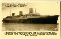 Saint-Nazaire. - Le Paquebot "NORMANDIE" de la Compagnie Générale Transatlantique destiné à la Ligne Le Havre-New-York (N°197)