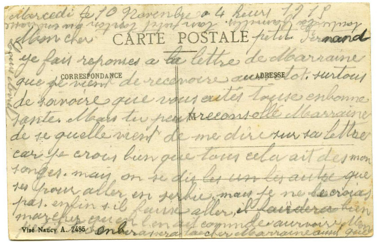 SAMPIGNY : Château Poincaré.