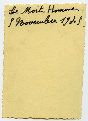 Monument aux Morts du Mort-Homme, monument en granit érigé par les anciens militaires de la 40eme Division d'Infanterie dans la région de Verdun dans la Meuse.