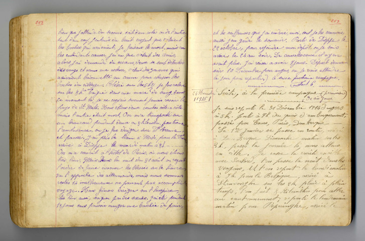 Récit de guerre de Constant Corbillé