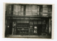 Epicerie du Trianon au 21 rue Charles-Brunelière : vue sur la façade.