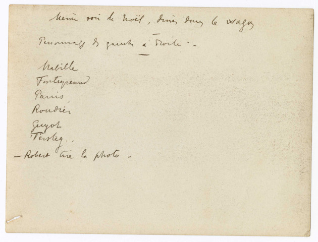 Cliché, pris sans flash (du dîner du soir de Noël) dans le wagon restaurant