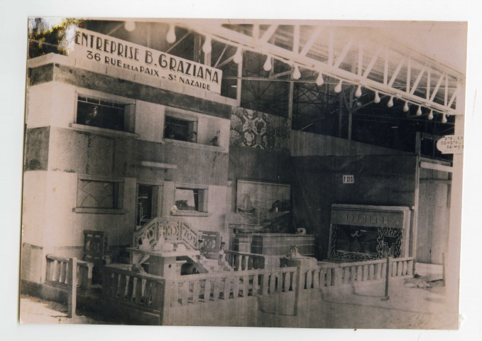 Intérieur de l'entreprise Graziana où sont exposées certaines réalisations / cliché Graziana