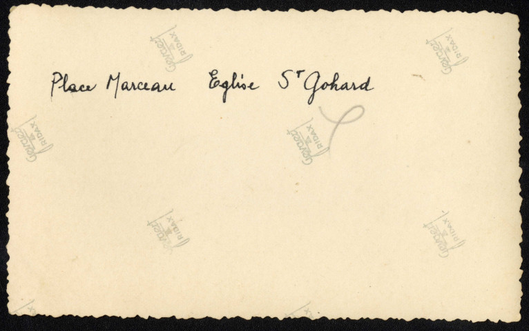 Place Marceau, église Saint-Gohard