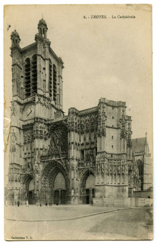TROYES. La cathédrale (N°6). - Collection T.G.