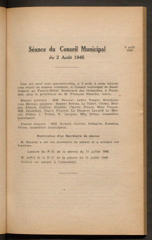 Séance du 2 août 1945 - pages 95-131