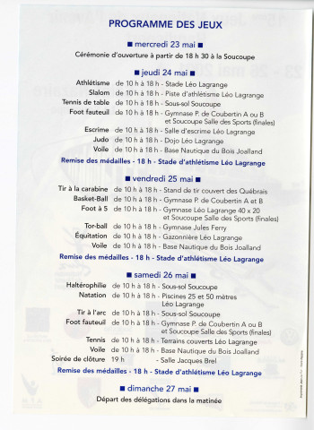 Projet d'organisation