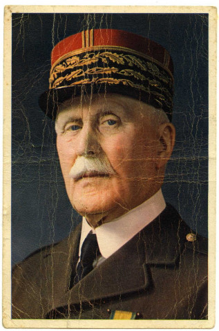 Le maréchal Pétain.