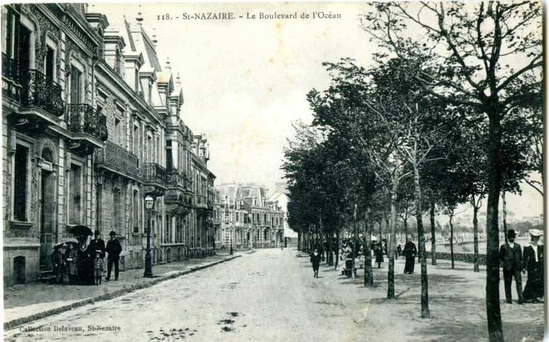 Saint-Nazaire. - Le Boulevard de l'Océan (N°118)