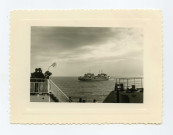 Le bac à Saint-Brévin assurant la liaison entre Saint-Nazaire et Saint-Brévin.