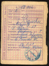 Carte individuelle d'alimentation n°18004 de Marcelle Baucher délivrée le 18/01/1949 par la mairie de Saint-Nazaire