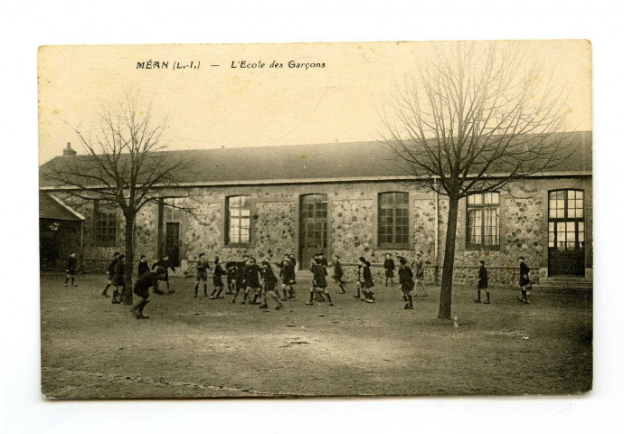 Méan (L.- I.) L'Ecole de Garçons [école Ernest Renan] - Saint-Nazaire [1907-1920]
