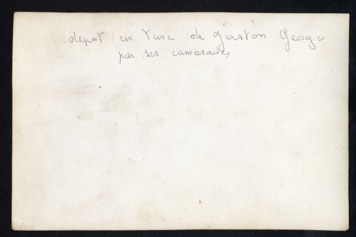 Dépôt en terre de Gaston Georges