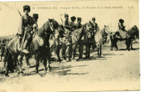 GUERRE de 1914 - Cosaques du Don, à la frontière de la Prusse Orientale (N°89)