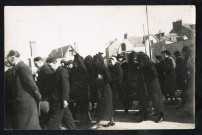 Cortège funéraire avec la famille Georges