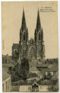 CHOLET : Eglise Notre-Dame : Les Flèches et la Façade.