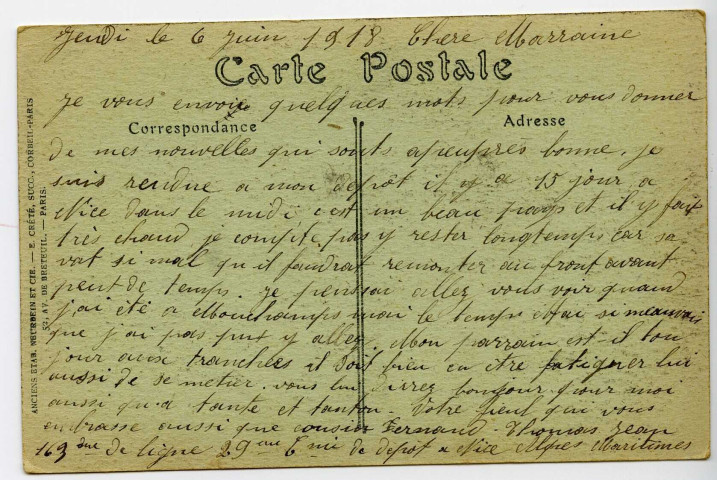 NICE (Alpes Maritimes).- La Statue de Garibaldi.