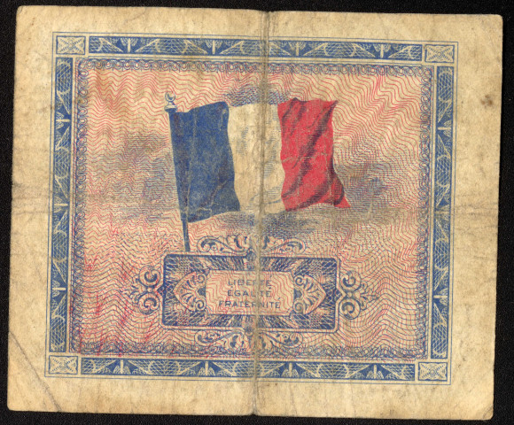 Un billet de 5 francs