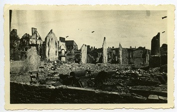 Saint-Nazaire en ruines