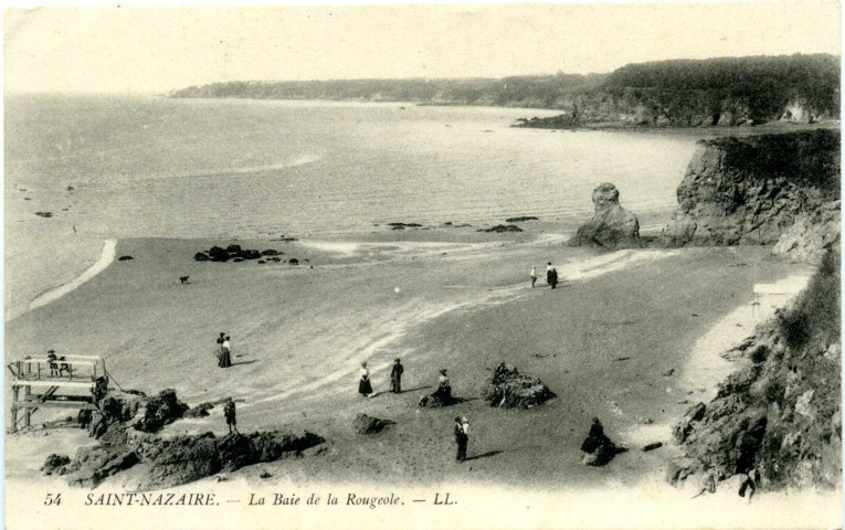 Saint-Nazaire. - La Baie de la Rougeole (N°54)
