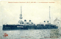 Saint-Nazaire. - Grande Semaine Maritime L.M.F (Août 1908) - Le croiseur-cuirassé "Amiral-Aube" (N°7)