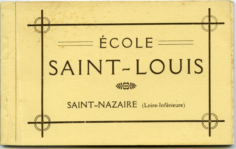 Cartes postales détachables : couverture et verso