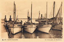 Saint-Nazaire - Le vieux port, les Sardiniers (N°118)