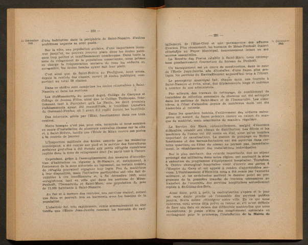 Séance du 31 décembre 1945 - pages 217-285