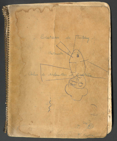 Cahier de réclamations et d'entretien : doléances manuscrites des locataires des bâtiments 1 et 2 du Building