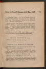 Séance du Conseil Municipal du 2 mars 1939 - pages 95-155