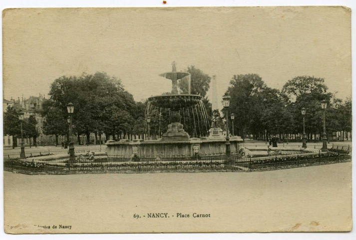 NANCY : Place Carnot (N°69).