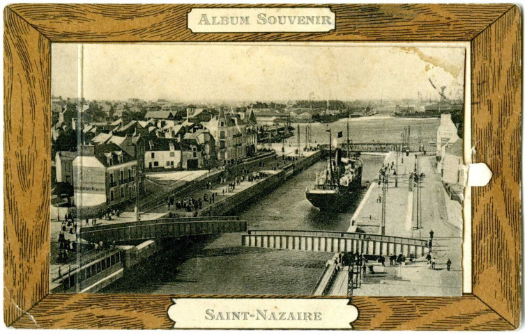 [Saint-Nazaire. - Album Souvenir - Paquebot et Port de Saint-Nazaire]