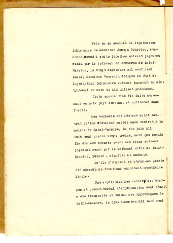 7 rue du Dolmen . - Maison d'habitation, vente de Auguste David et Jeanne Bocéno à M. et Mme Zollet (1930) : acte notarié, état des inscriptions des hypothèques ; cession de commerce de faïence-verrerie par M. et Mme. Zollet à leurs fils, donation entre vifs (1955) : acte notarié.