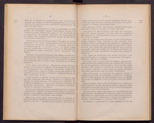 Séance ordinaire du 5 mai 1916 - pages 57-118