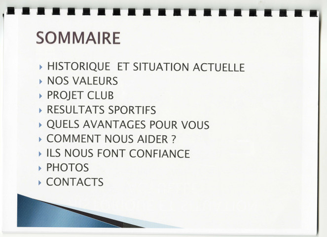 Livret de présentation de l'association Handi'Nat Région Nazairienne
