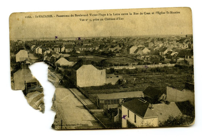 Correspondance sur carte postale des parents de Joseph Camille Foucaud à leur fils, 16 novembre 1914