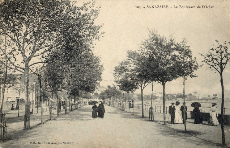 St-Nazaire.- Le Boulevard de l'Océan (N°103) / Delaveau