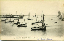 Saint-Nazaire. - Régates - Départ des bateaux de pêche (N°100)