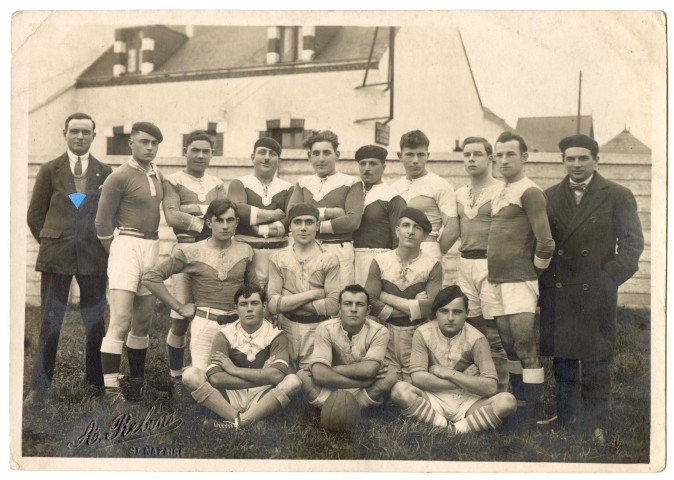 Equipe du sporting club de rugby de Saint-Nazaire