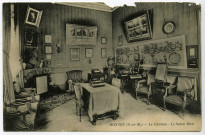 MONTRY (S.-et-M.) - Le château - Le Salon Bleu.