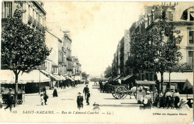 Saint-Nazaire. - Rue de l'Amiral Courbet (N°85)