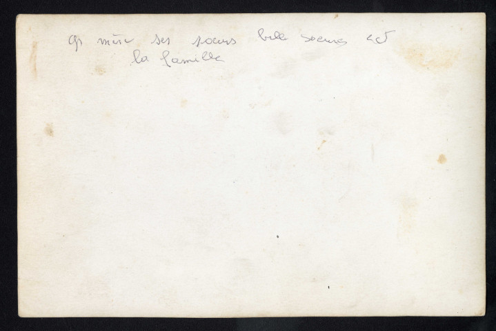 Cortège funéraire avec la famille Georges