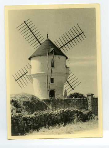 Le moulin de la Masse (Batz-sur-Mer) / cliché A. Bernard (?)