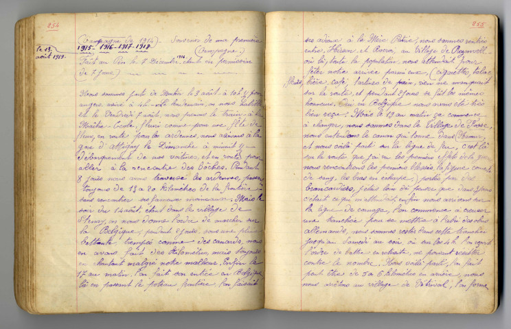 Récit de guerre de Constant Corbillé