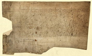 Le plus vieux document conservé : la charte du Duc Pierre II de Bretagne adressée aux Nazairiens, 1454
