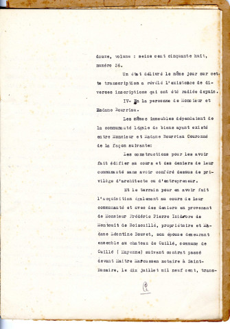 7 rue du Dolmen . - Maison d'habitation, vente de Auguste David et Jeanne Bocéno à M. et Mme Zollet (1930) : acte notarié, état des inscriptions des hypothèques ; cession de commerce de faïence-verrerie par M. et Mme. Zollet à leurs fils, donation entre vifs (1955) : acte notarié.