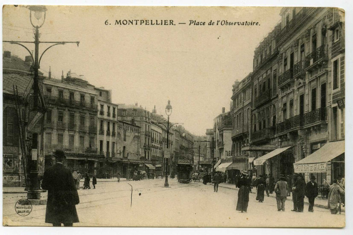 Montpellier : Place de l'Observatoire (N°6)