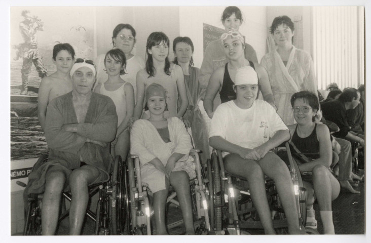 Troisième journée régionale de natation handisport. Cholet (novembre 1992)