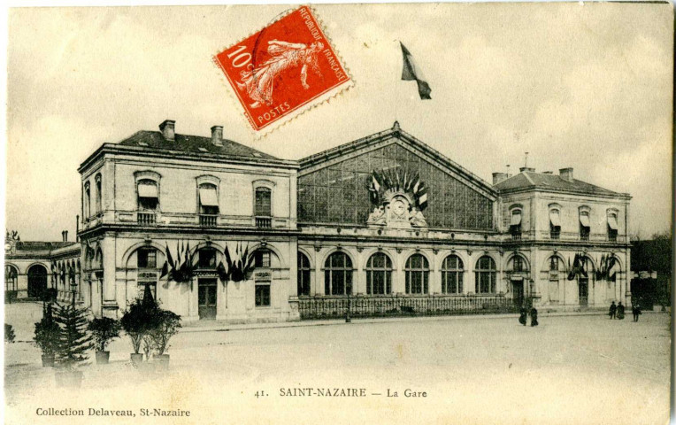 Saint-Nazaire. - La Gare (N°41)