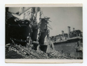 [Bâtiments en ruines]. - [Saint-Nazaire], [vers 1944-1945]